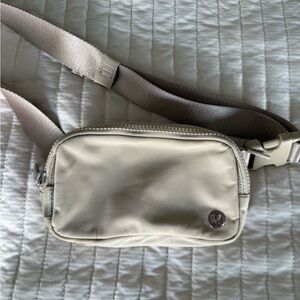 Lululemon Athletica Tan Belt Bag Minimalist Design